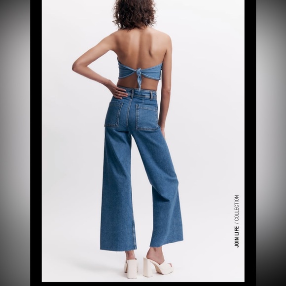 Zara wide leg jeans - Picture 3 of 3